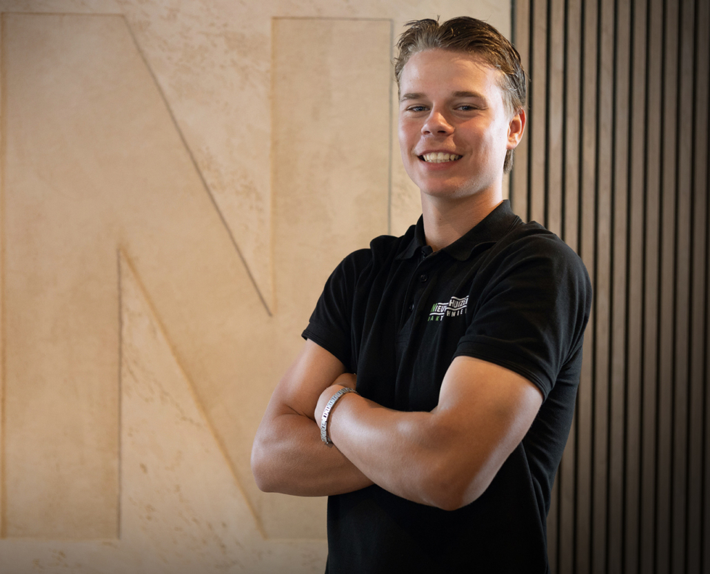 Levi Dost Daktopper bij Nieuwenhuizen Daktechniek