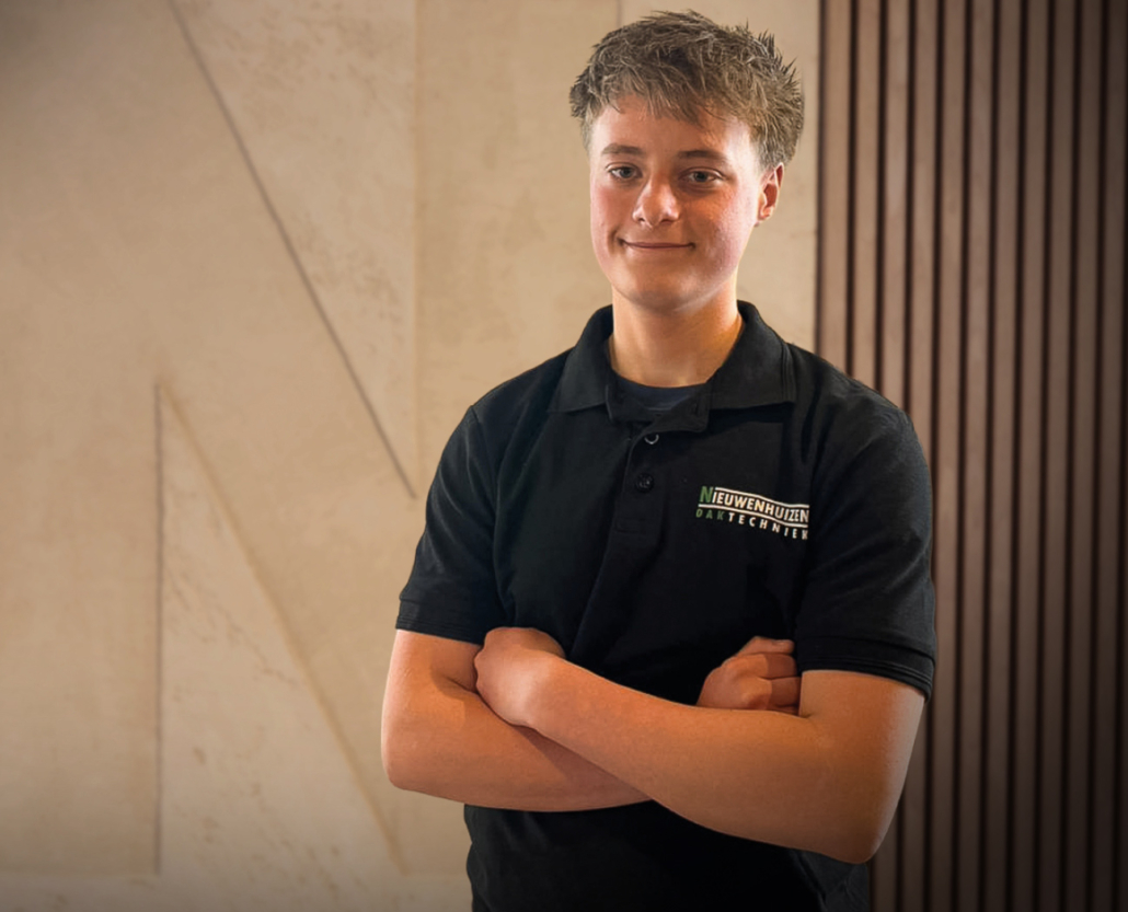 Marijn Sneep Daktopper bij Nieuwenhuizen Daktechniek