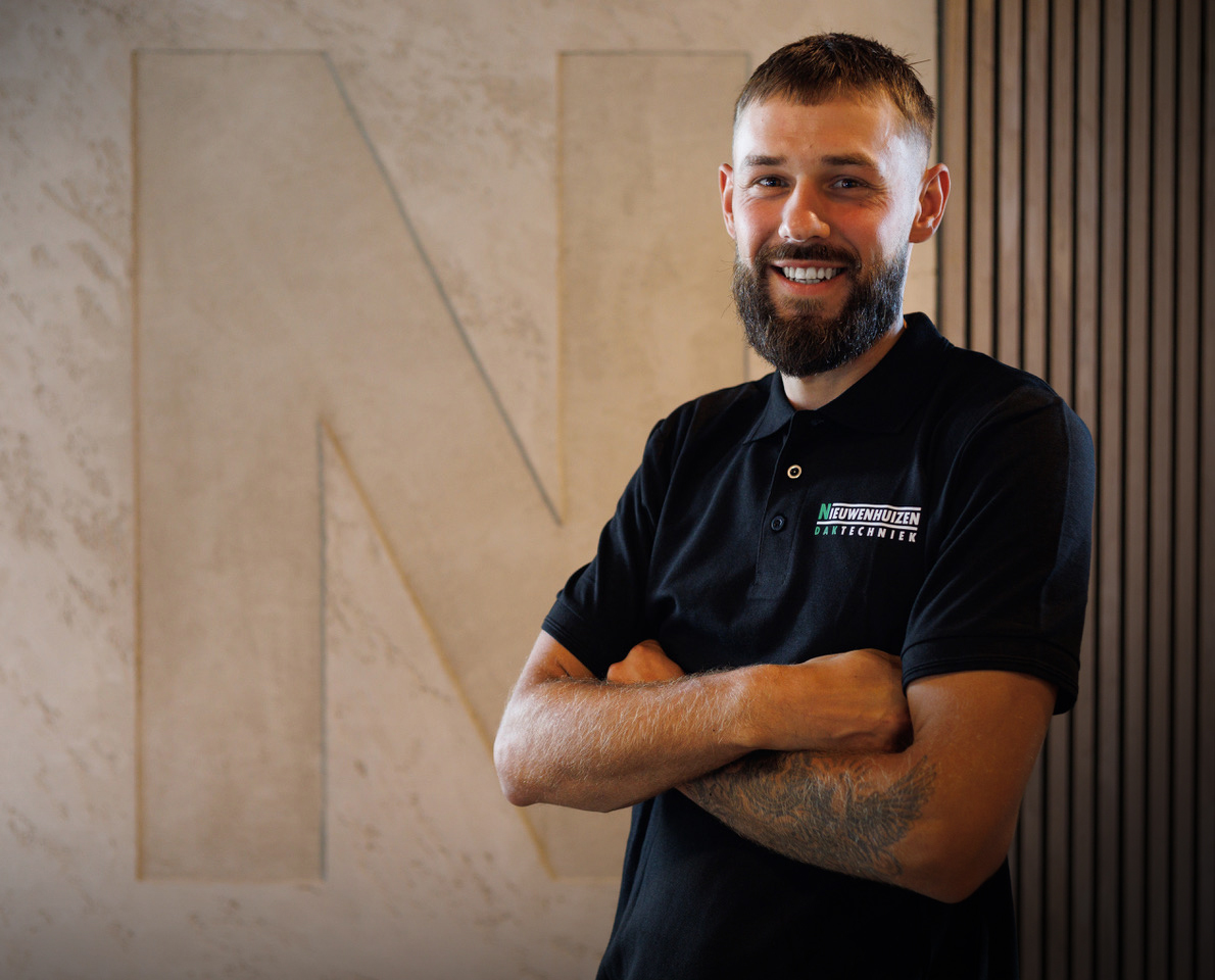 Vince Kooyman Daktopper bij Nieuwenhuizen Daktechniek